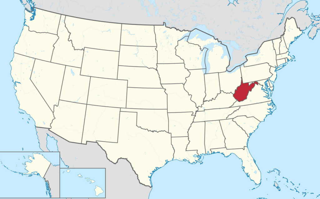 West Virginia state (USA)